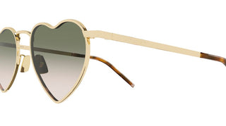 Saint Laurent SL 301 LOULOU unisex Gold Geometric Sunglasses
