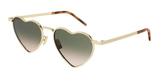 Saint Laurent SL 301 LOULOU unisex Gold Geometric Sunglasses