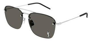 Saint Laurent SL 309 M women Silver Geometric Sunglasses