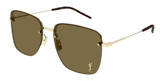 Saint Laurent SL 312 M women Gold Butterfly Sunglasses