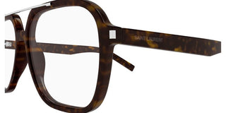 Saint Laurent SL 545 OPT women Havana Squared Eyeglasses
