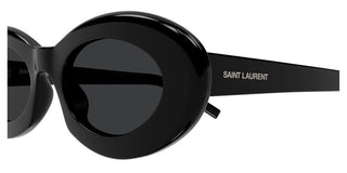 Saint Laurent SL 594 women Black Oval Sunglasses