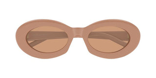 Saint Laurent SL 594 women Brown Oval Sunglasses