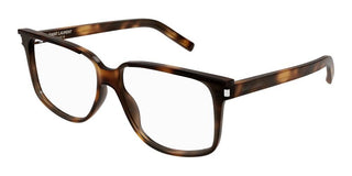 Saint Laurent SL 599 OPT men Havana Geometric Eyeglasses