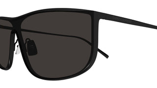 Saint Laurent SL 605 LUNA - FASHION SHOW unisex Black Visor Sunglasses