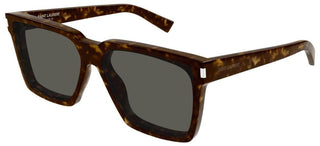 Saint Laurent SL 610/F unisex Havana Squared Sunglasses