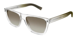 Saint Laurent SL 619 men Transparent Round Sunglasses