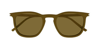 Saint Laurent SL 623 men Brown Round Sunglasses