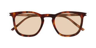 Saint Laurent SL 623 men Havana Round Sunglasses