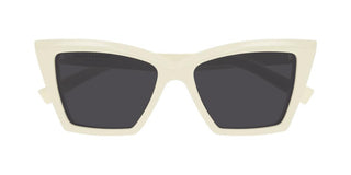 Saint Laurent SL 657 women White Butterfly Sunglasses