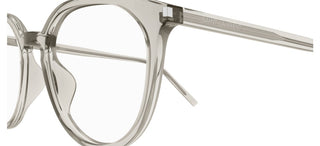 Saint Laurent SL 681/F unisex Brown Round Eyeglasses
