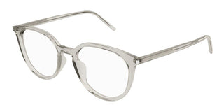 Saint Laurent SL 681/F unisex Brown Round Eyeglasses