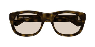 Saint Laurent SL 815 ROMY women Havana Squared Sunglasses