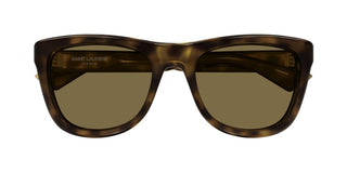 Saint Laurent SL 816 women Havana Squared Sunglasses