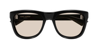 Saint Laurent SL 816 women Black Squared Sunglasses