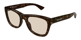 Saint Laurent SL 816 women Havana Squared Sunglasses