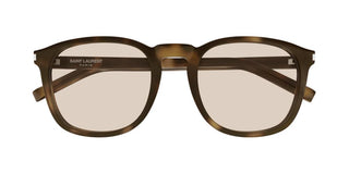 Saint Laurent SL 818 women Havana Round Sunglasses