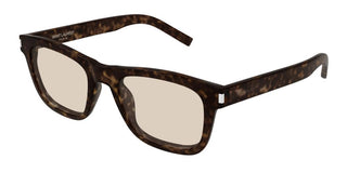 Saint Laurent SL 819 women Havana Squared Sunglasses