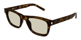 Saint Laurent SL 819 women Havana Squared Sunglasses