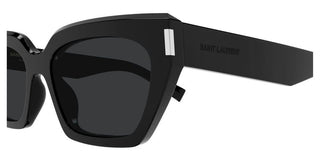 Saint Laurent Sl 826 Page Women Black Cat Eye Sunglasses