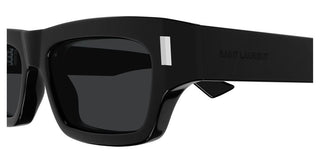 Saint Laurent SL 837 men Black Squared Sunglasses