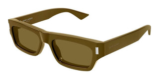 Saint Laurent SL 837 men Brown Squared Sunglasses