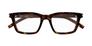 Saint Laurent SL 842 unisex Havana Geometric Eyeglasses