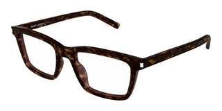 Saint Laurent SL 842 unisex Havana Geometric Eyeglasses