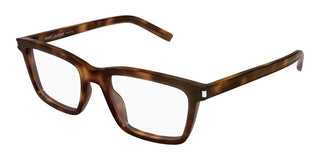 Saint Laurent SL 842 unisex Havana Geometric Eyeglasses