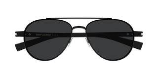 Saint Laurent SL 843 men Black Pilot Sunglasses