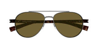 Saint Laurent SL 843 men Ruthenium Pilot Sunglasses