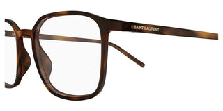 Saint Laurent SL 845 men Havana Geometric Eyeglasses