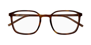 Saint Laurent SL 845 men Havana Geometric Eyeglasses