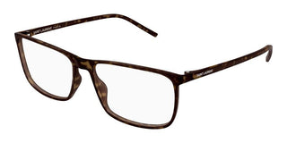 Saint Laurent SL 846 men Havana Squared Eyeglasses