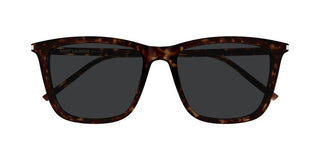 Saint Laurent SL 851 unisex Havana Squared Sunglasses