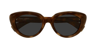 Saint Laurent SL 859 women Havana Cat Eye Sunglasses