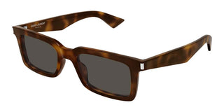Saint Laurent SL 860 men Havana Squared Sunglasses