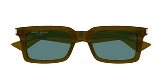 Saint Laurent SL 860 men Brown Squared Sunglasses
