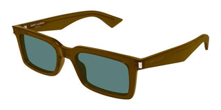 Saint Laurent SL 860 men Brown Squared Sunglasses