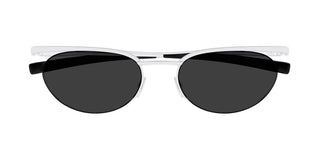 Saint Laurent Sl 862 Unisex Silver Oval Sunglasses