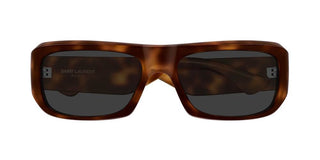 Saint Laurent SL 869 men Havana Squared Sunglasses