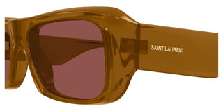 Saint Laurent SL 869 men Brown Squared Sunglasses