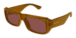 Saint Laurent SL 869 men Brown Squared Sunglasses