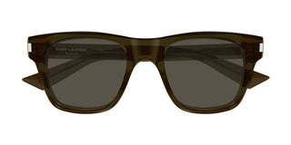 Saint Laurent SL 875 men Brown Squared Sunglasses