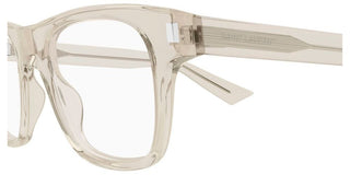 Saint Laurent SL 875 OPT men Brown Squared Eyeglasses
