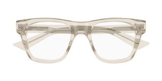 Saint Laurent SL 875 OPT men Brown Squared Eyeglasses