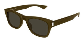 Saint Laurent SL 877 men Brown Squared Sunglasses