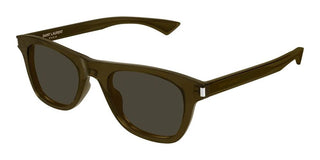 Saint Laurent Sl 879 Men Brown Squared Sunglasses