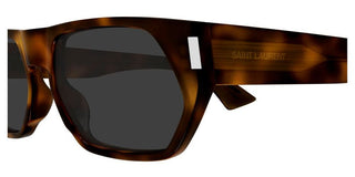Saint Laurent SL 898 men Havana Squared Sunglasses