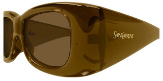 Saint Laurent SL 901 HOWL unisex Brown Squared Sunglasses